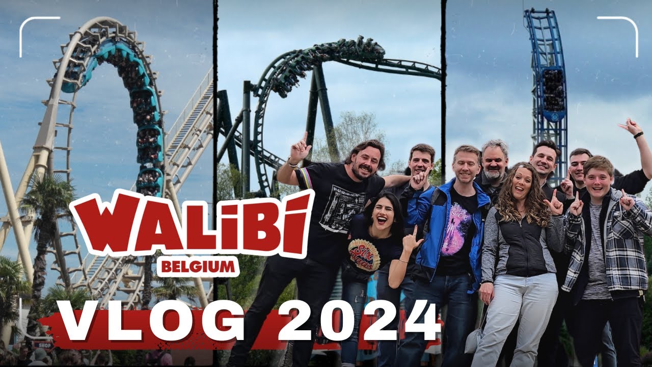 Best Walibi Park? Walibi Belgium vlog 2024!