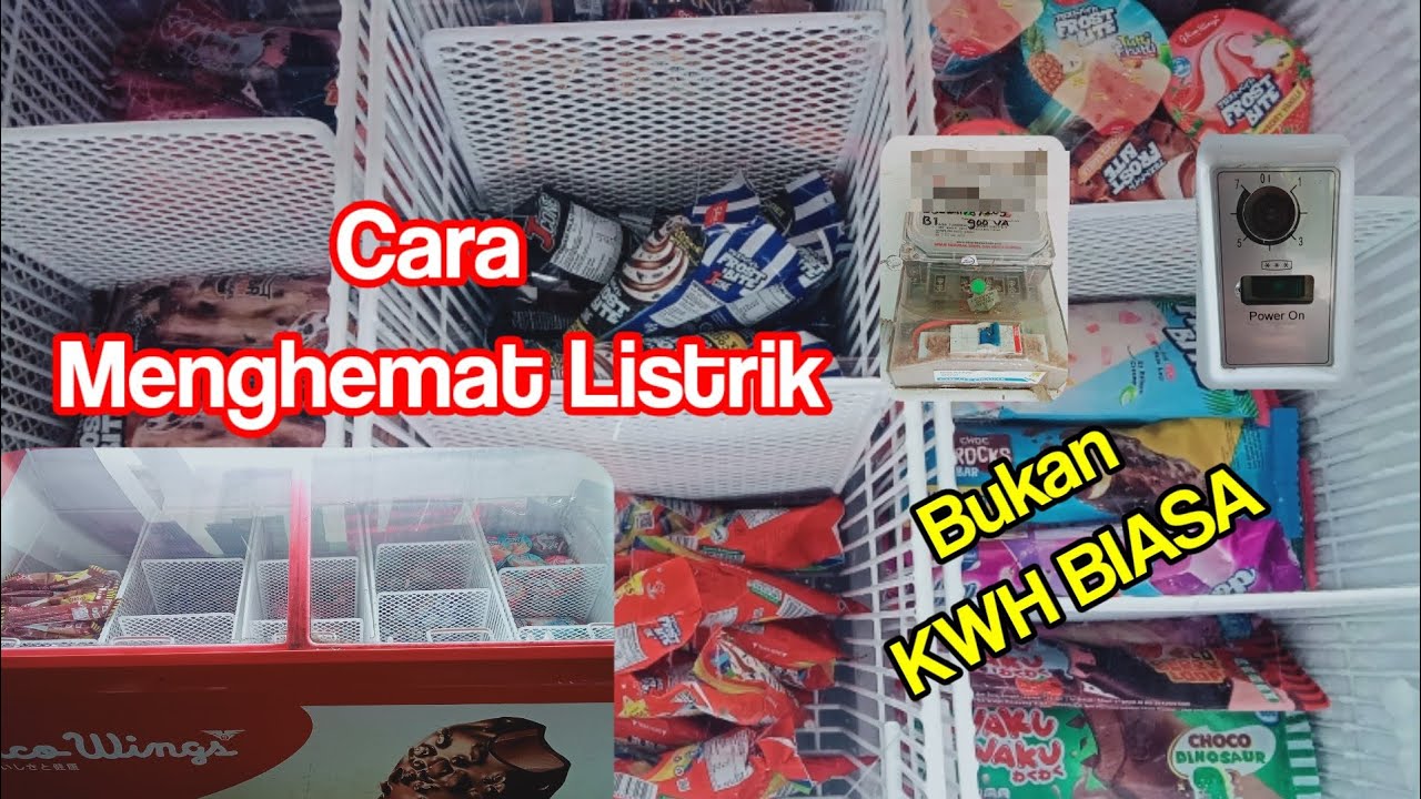 Cara menghemat listrik freezer Glico wings