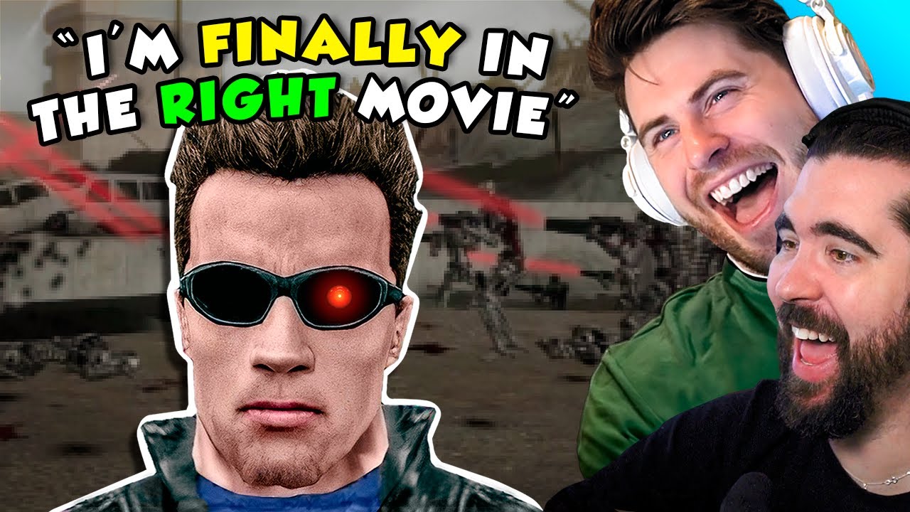 Nogla & Terroriser REACT to Terroriser Arnold Voice!