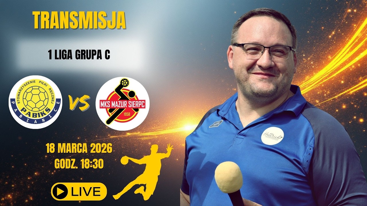 SPR Pabiks Pabianice - MKS Mazur Sierpc - 1 Liga Grupa C - 16 kolejka - na żywo