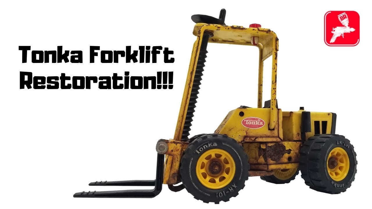 🔥Tonka Truck Forklift Restoration!