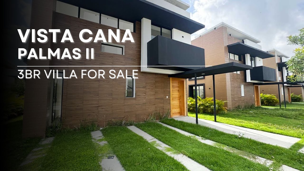 Ready-to-move-in 3BR Villa Palmera &mdash; Palmas II, Vista Cana 🏡✨