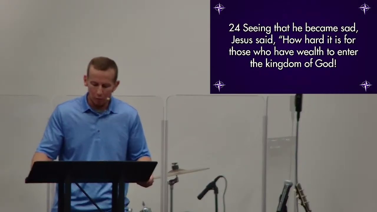 'WHAT MORE COULD YOU WANT' LUKE 18:18-33