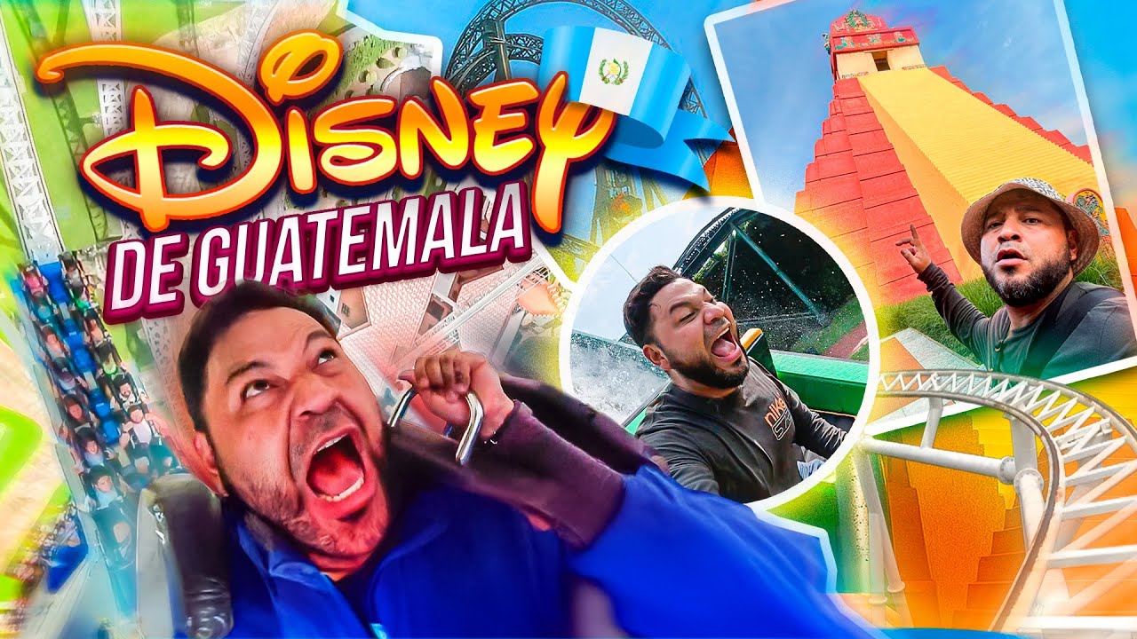 Esto Es El DISNEY de GUATEMALA 🎢 me subi a la MONTAÑA RUSA mas EXTREMA🔥 XETULUL 2025