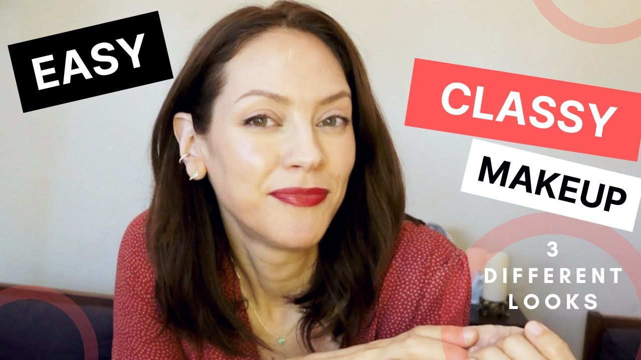 How to Do Simple and Classy Makeup - 3 Ways | Bare/Medium/Fancy