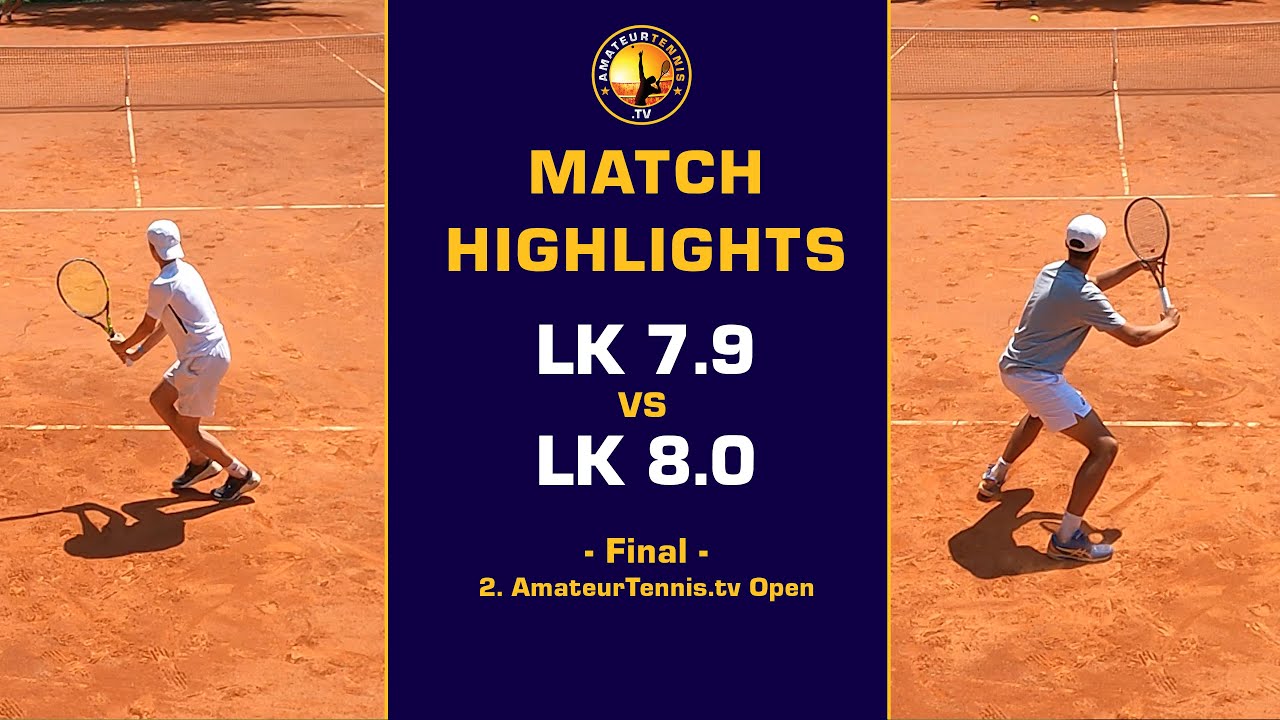 Match Highlights | LK 7.9 vs LK 8.0 | Finale | Tennis LK Turnier | NTRP 4.5