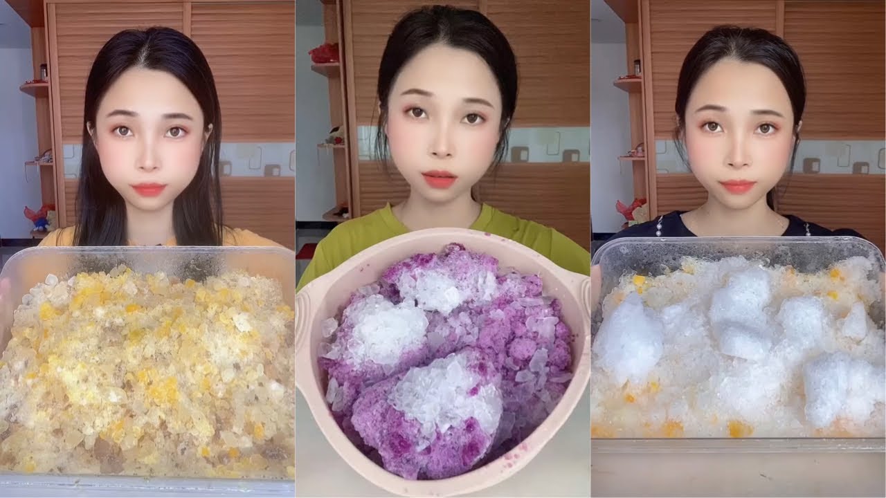 Crushed Ice Eating ASMR | Ice Eating