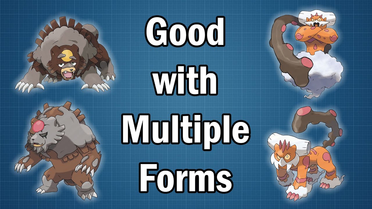The BEST Pok&eacute;mon With Multiple Forms