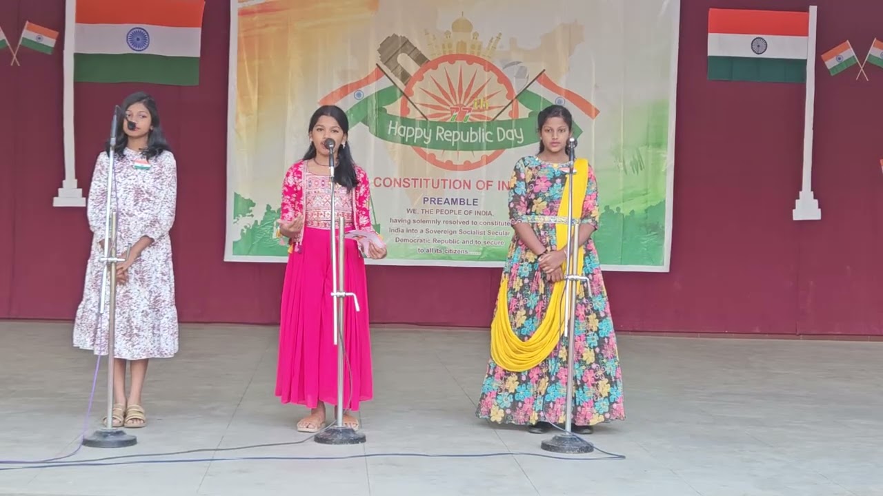 Republic day Speech #HAS #ANGELITES @Republicday
