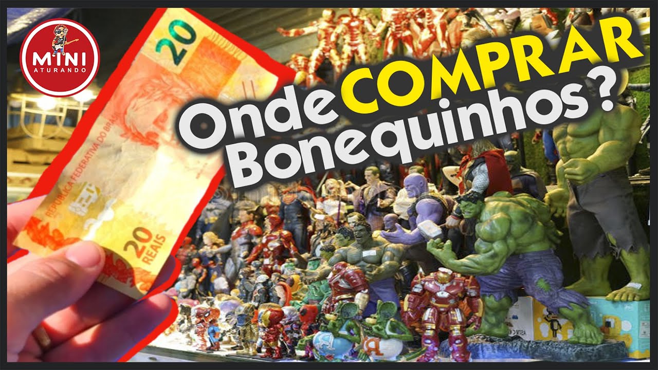 Onde comprar action figures?