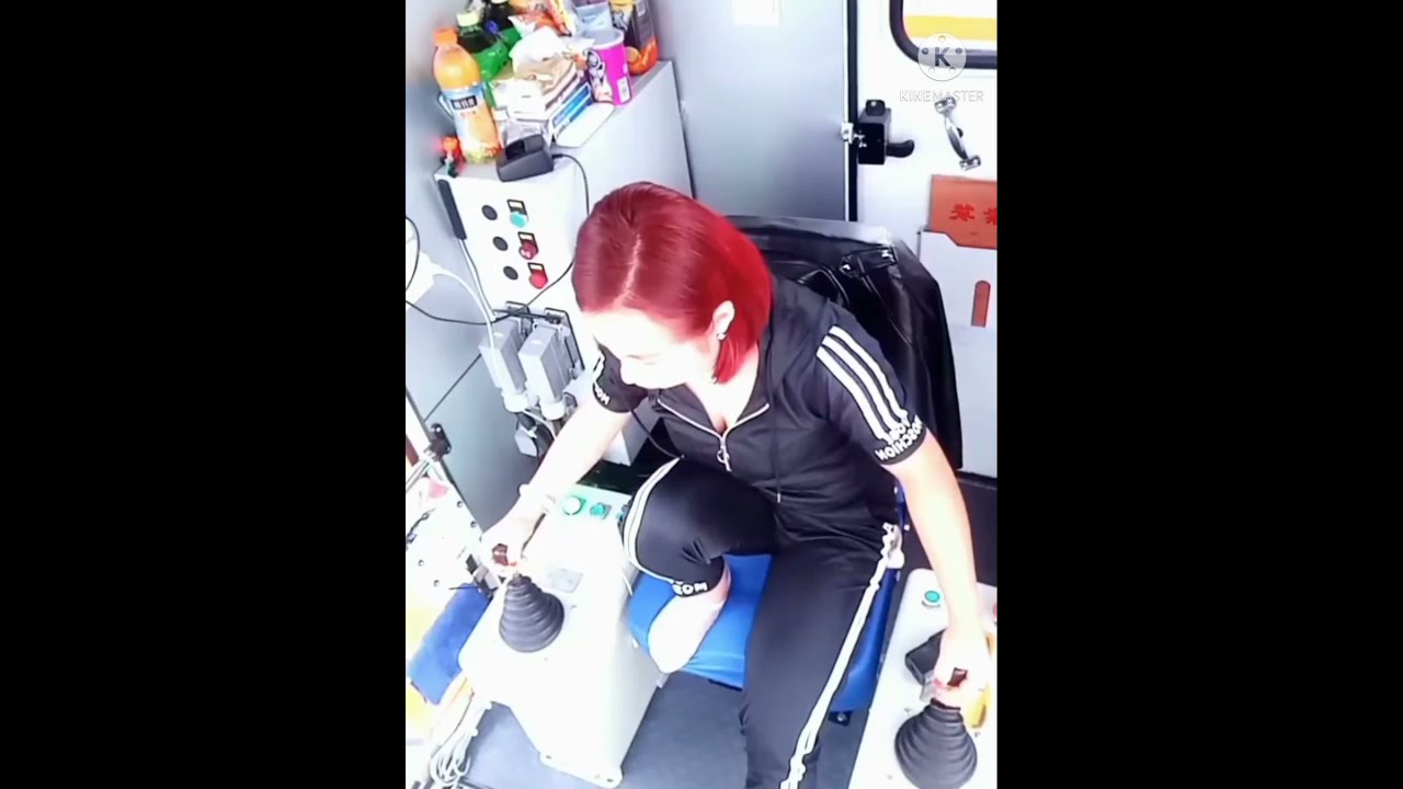 Tower Crane Woman Operator # eduard TV
