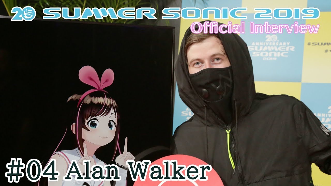 【SUMMER SONIC2019】Official Artist Interview vol.04【Alan Walker】