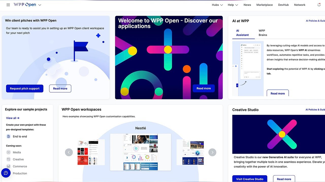 WPP Open: transforming creative collaboration with AI​