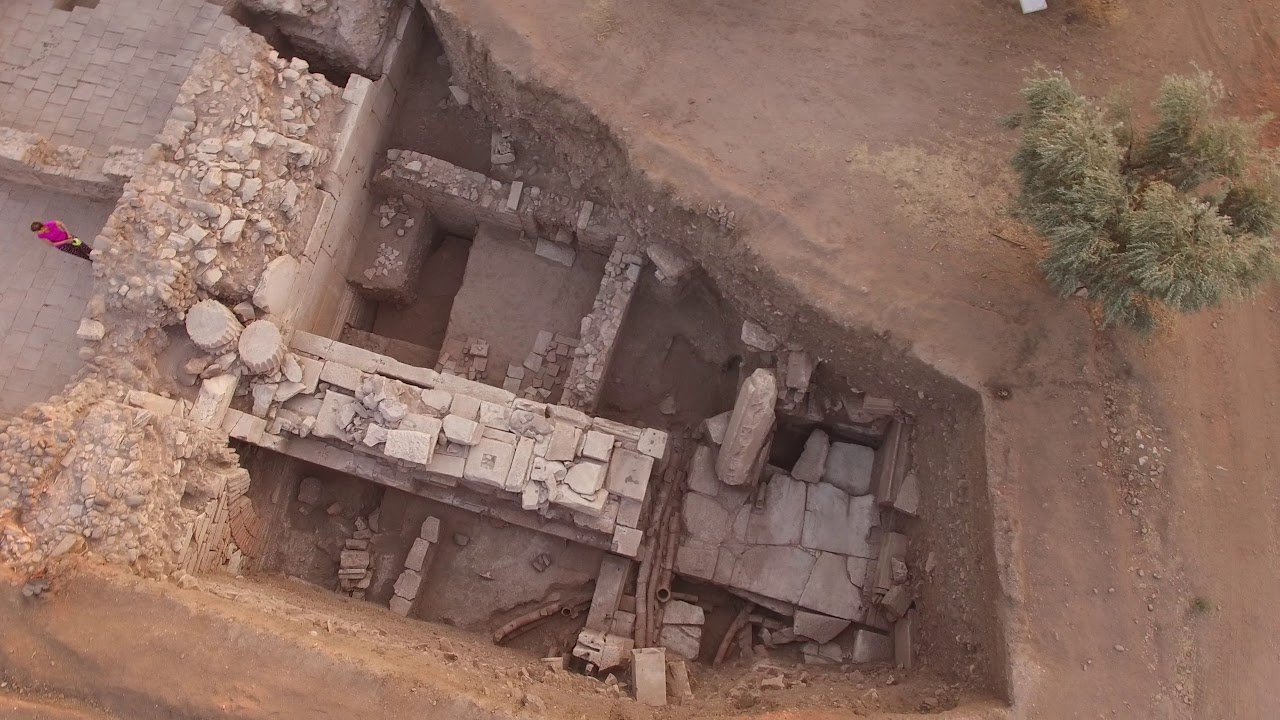 Excavations in Field F55, 2016
