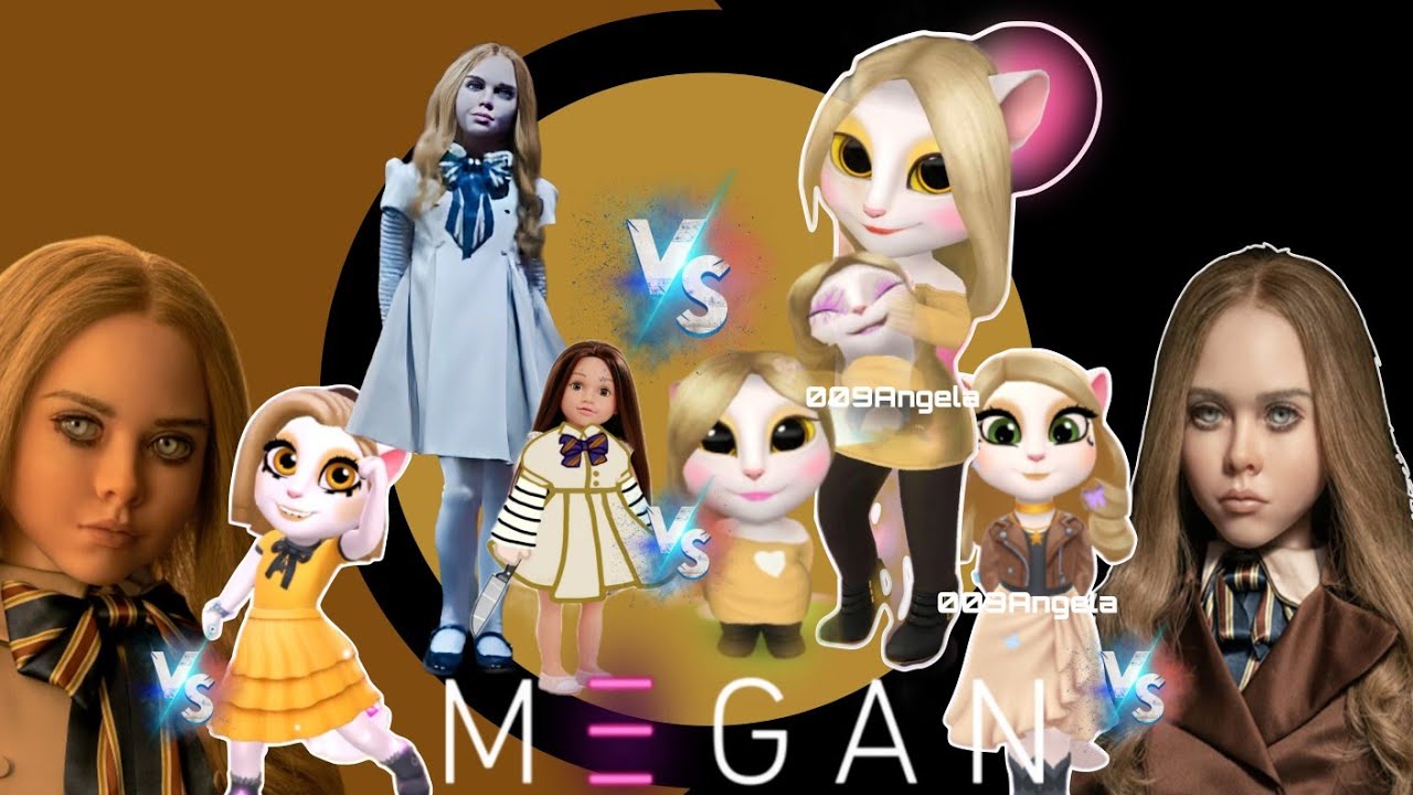 My Talking Angela 2|New Year Update Gameplay||Angela Vs Megan Doll Vs Megan Doll Baby 🍼🐥🍼