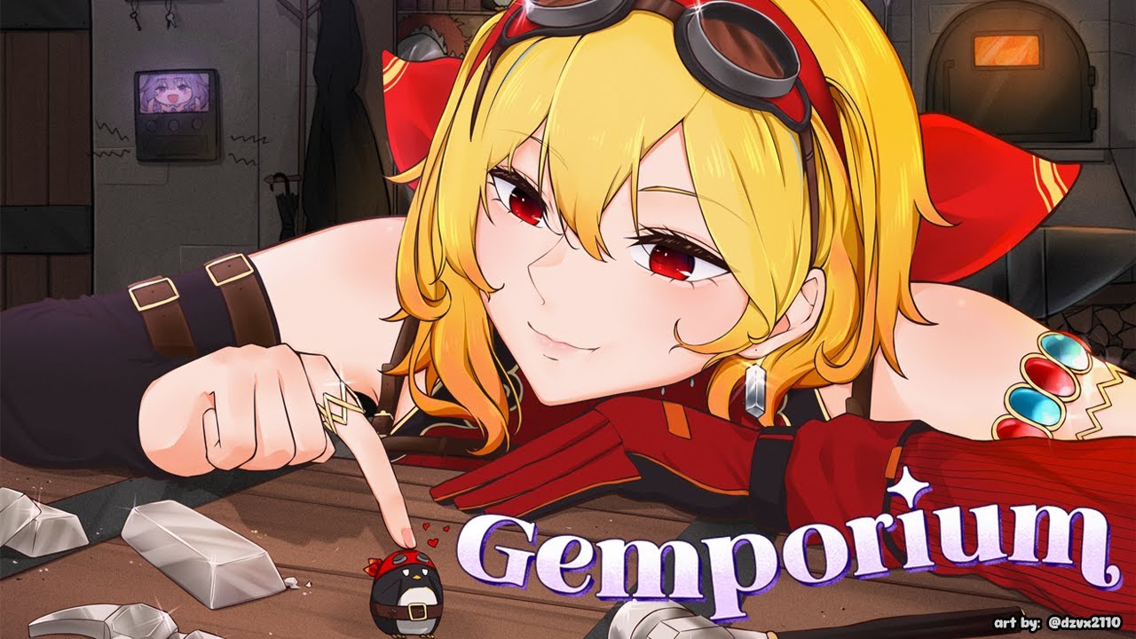 【Gemporium: A Cute Mining Sim】oh look! the haggling business is booming