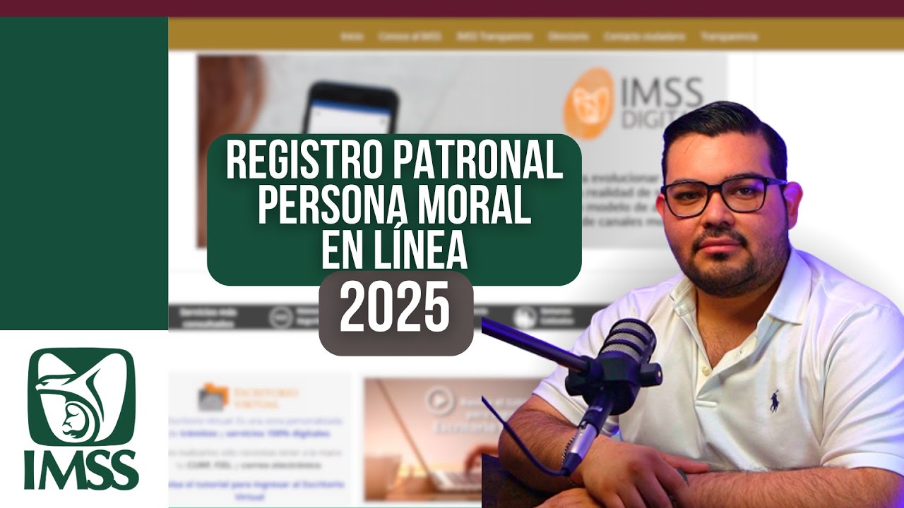 REGISTRO PATRONAL PERSONA MORAL 2026 + ALTA DE EMPLEADO