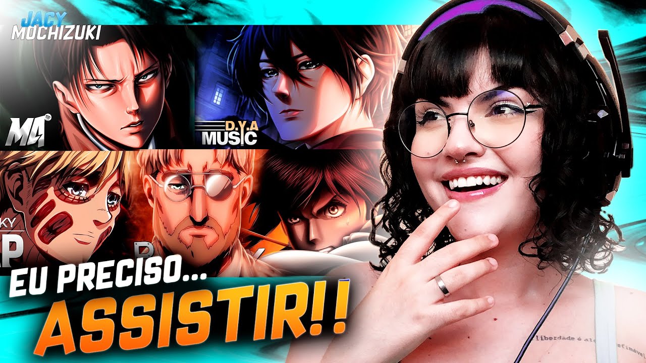 |REACT| URT DROP LIBERDADE - ESPECIAL ATTACK ON TITAN - Zeke, Levi, Sasha, Armin, Mikasa.. PART2