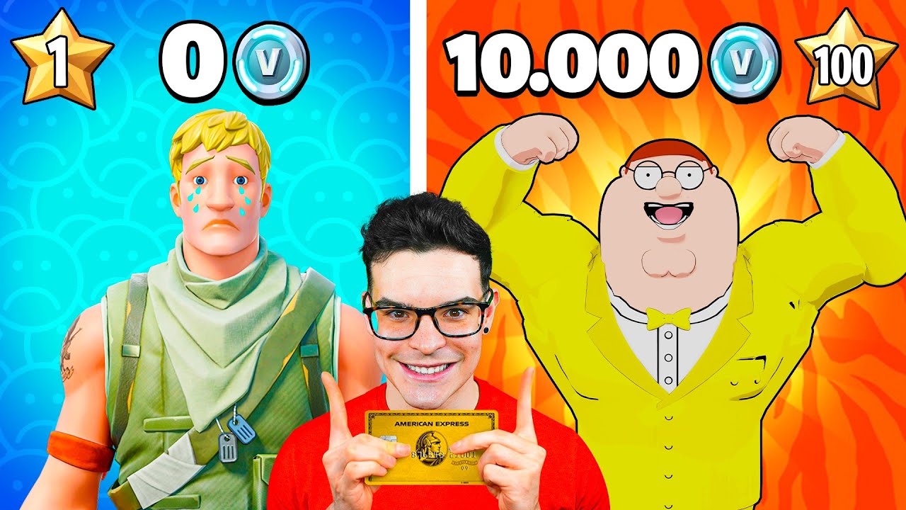 Gasté 500€ en Mejorar sus Cuentas de Fortnite!