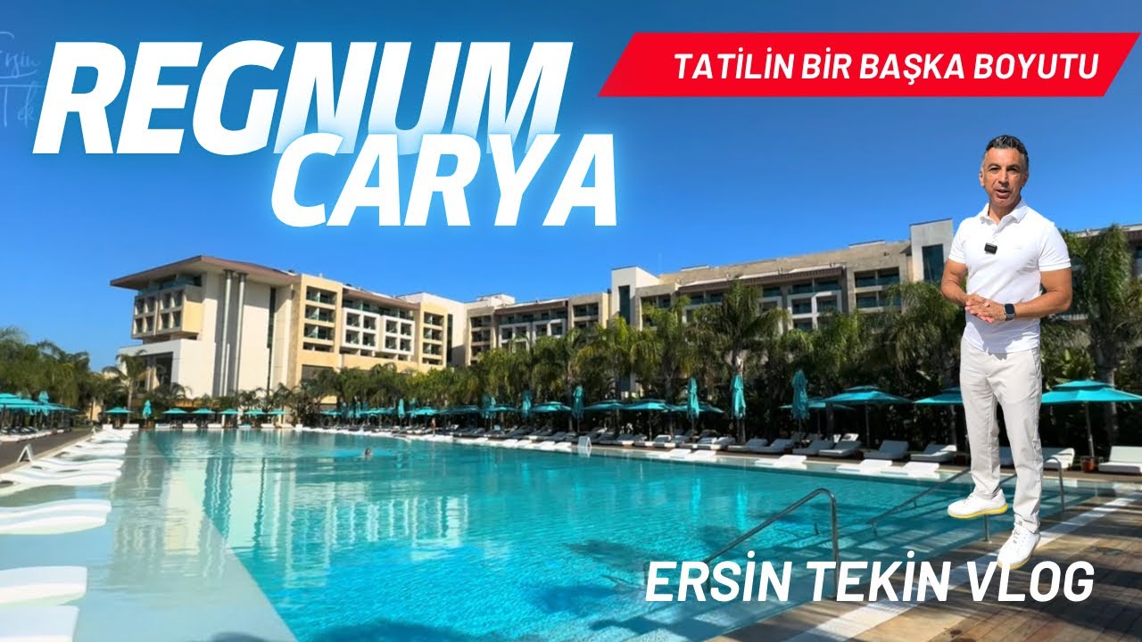 REGNUM CARYA. Tatiliniz burada başka boyutta, unutamayacağınız bir deneyime dönüşüyor.