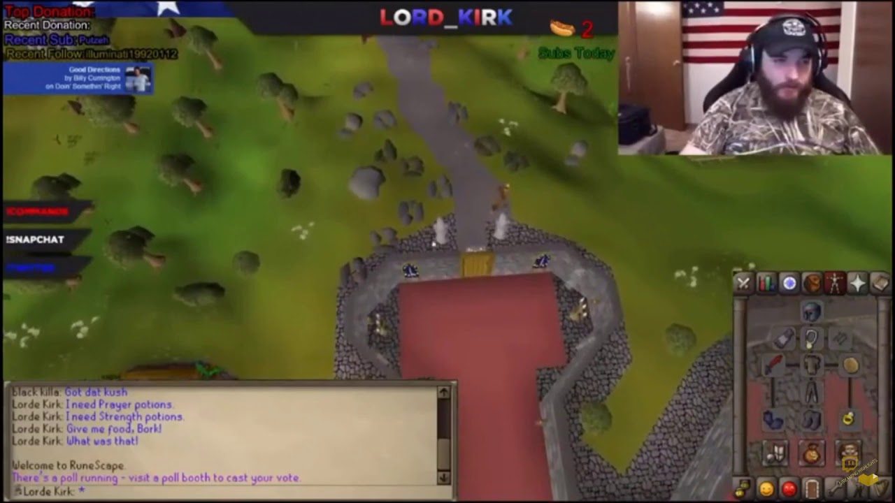 Lord Kirk (Runescape rage)