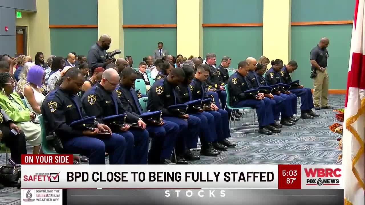 Birmingham Police Department close to being fully staffed