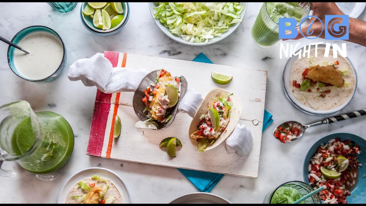 Baja Fish Tacos Recipe | Big Night In
