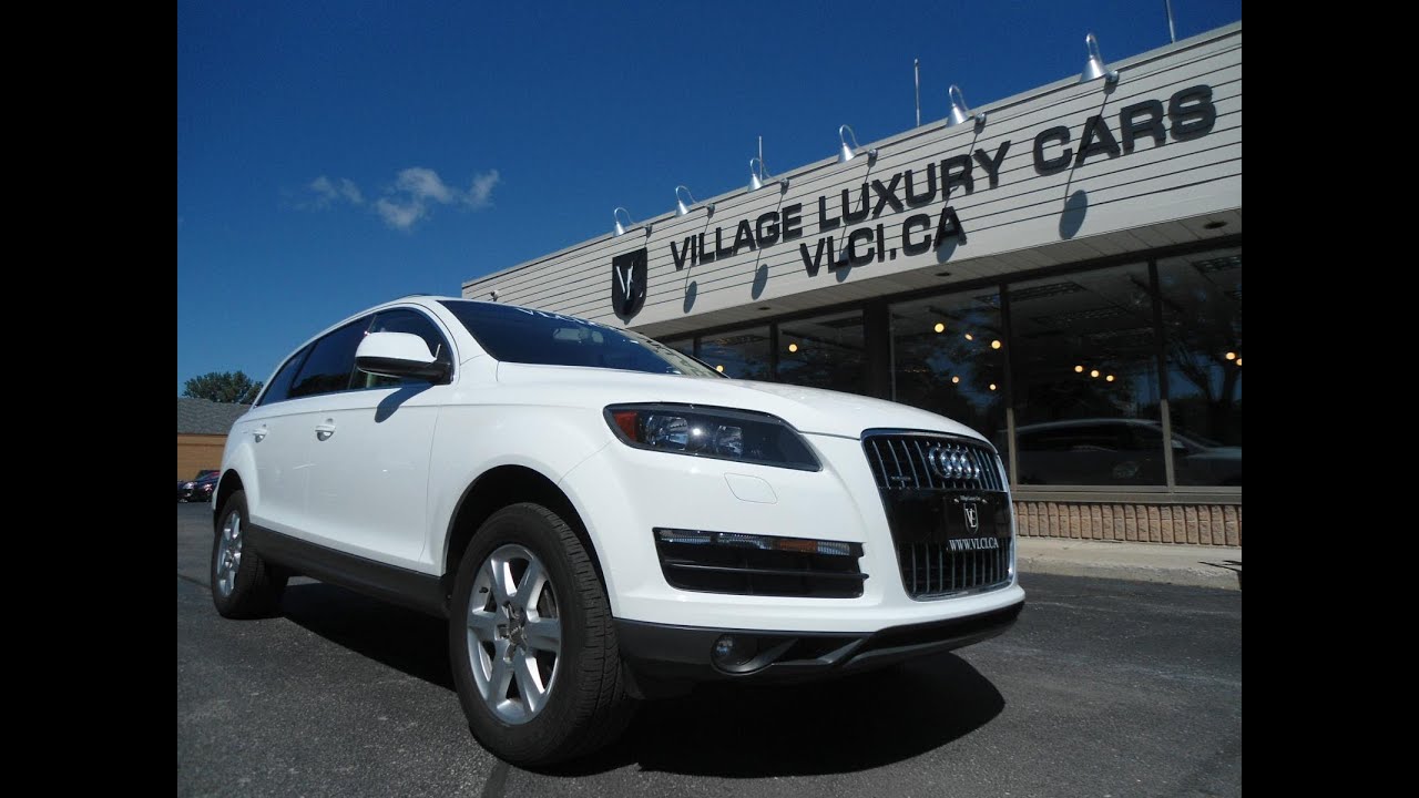 2010 Audi Q7 3.6 in review - Village Luxury Cars Toronto