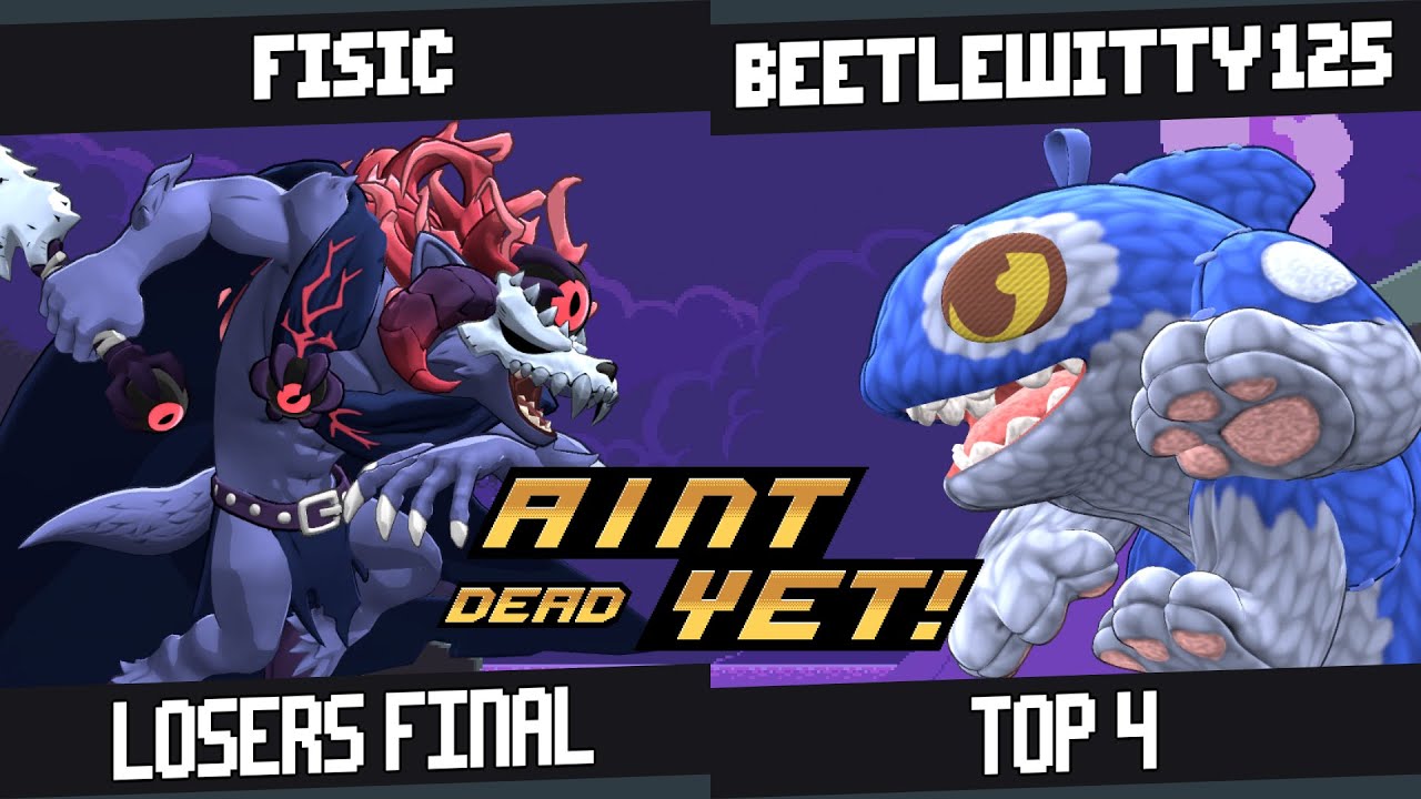 AINT DEAD YET - BeetleWitty125 (Orcane) vs Fisic (Forsburn) - Losers Finals [RoA2]