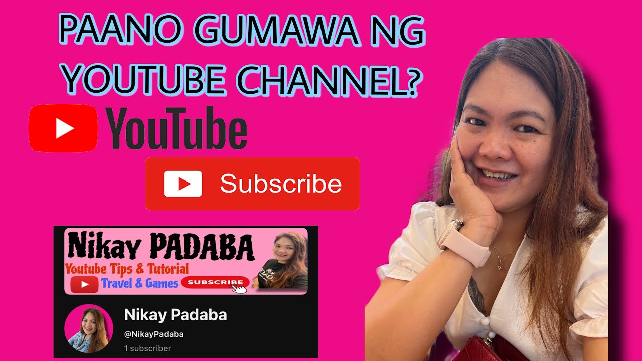 PAANO GUMAWA NG YOUTUBE CHANNEL AS BEGINNER @NikayPadaba 