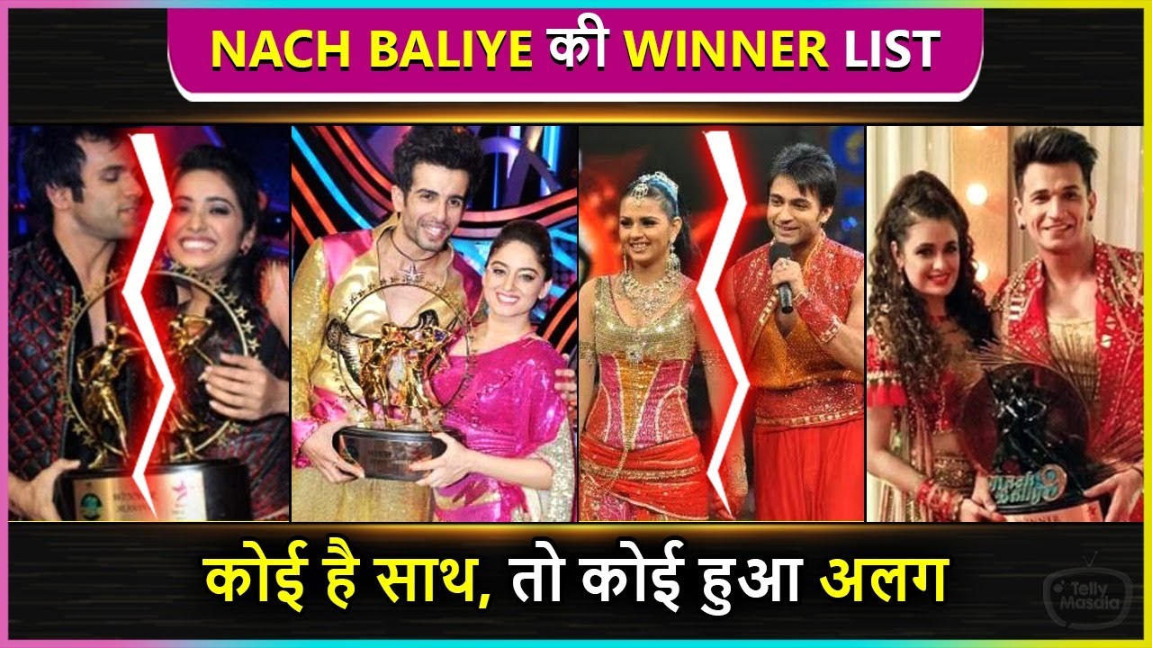 Nach Baliye Season 1 To 9 Full Winner List | Rithvik-Asha, Shalin-Dalljiet, Prince-Yuvika & More