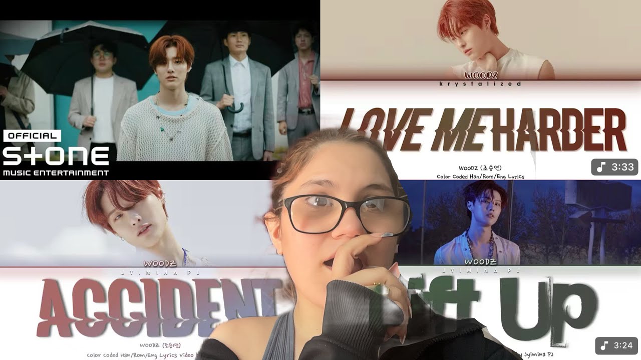 WOODZ 'Love Me Harder' MV + Lyrics, Accident + Lift Up Lyrics Reaction