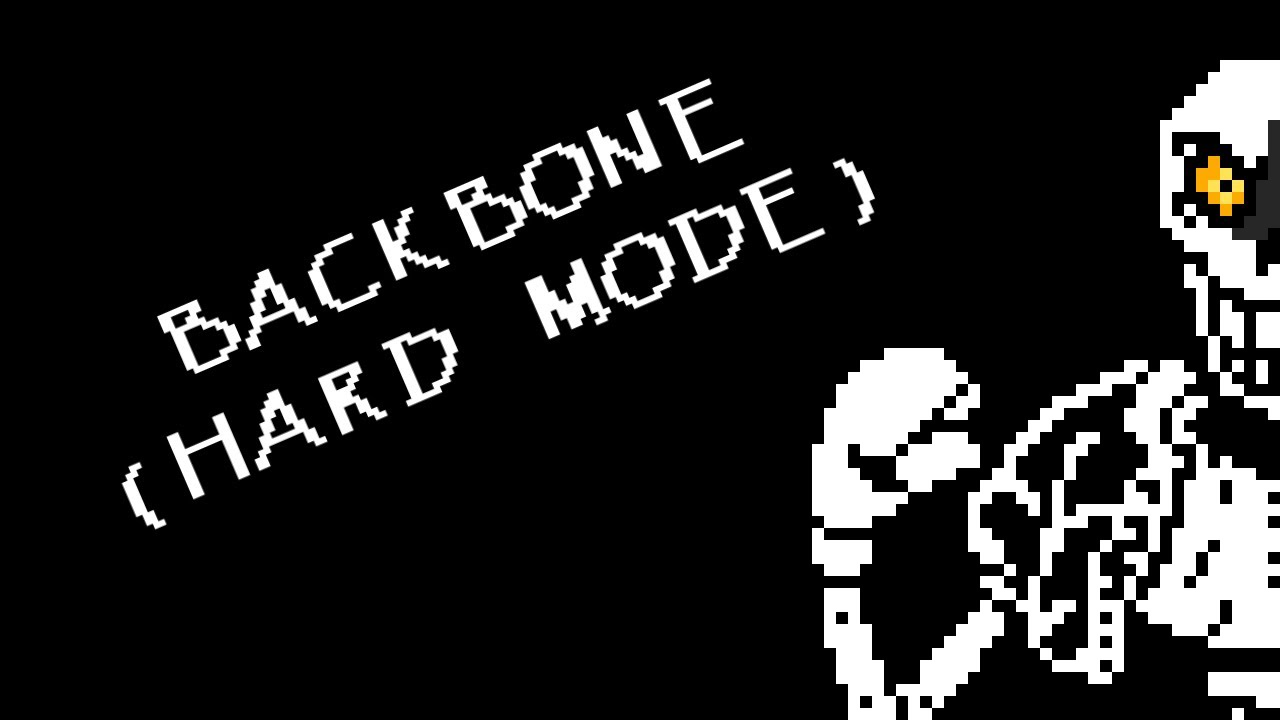 Disbelief Papyrus: HARD Mode (UST) - BACKBONE (HARD MODE)