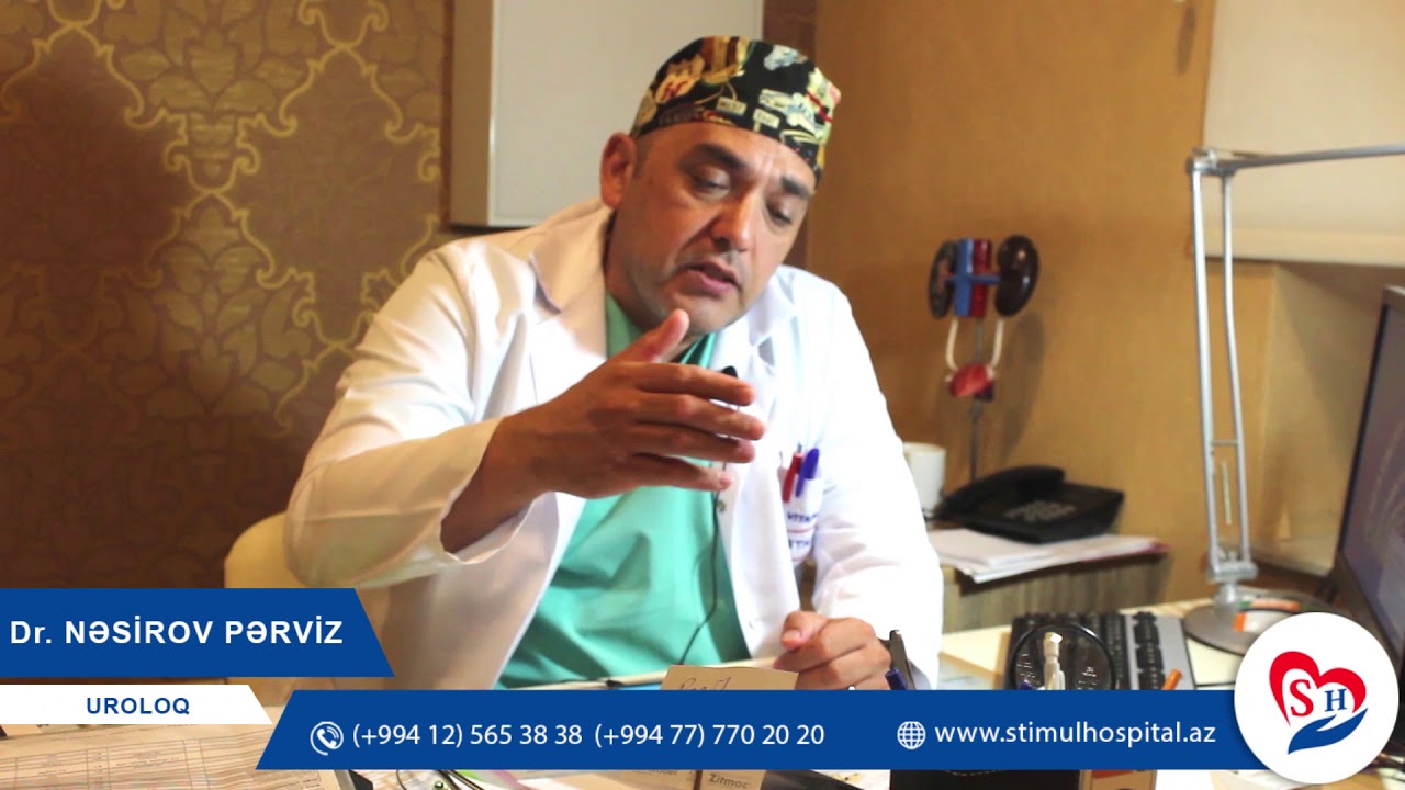 Prostat vəzi xəstəliyi/Uroloq Pərviz Nəsirov