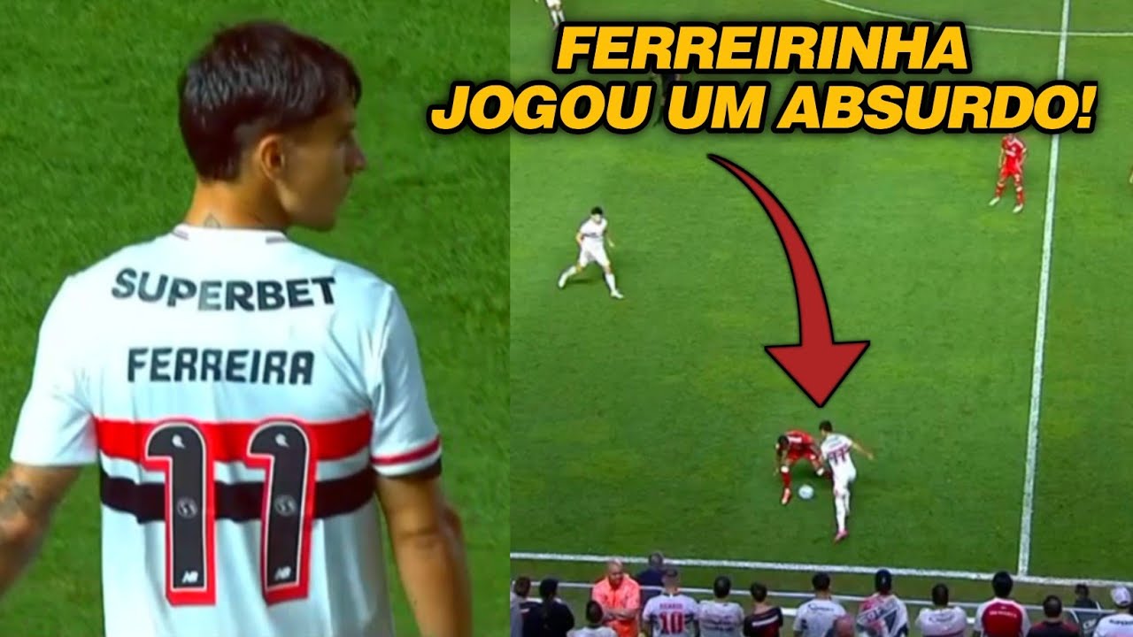 FERREIRINHA DEU SHOW DE HABILIDADES! | Ferreirinha vs Internacional (03/12/25) by IRFHD
