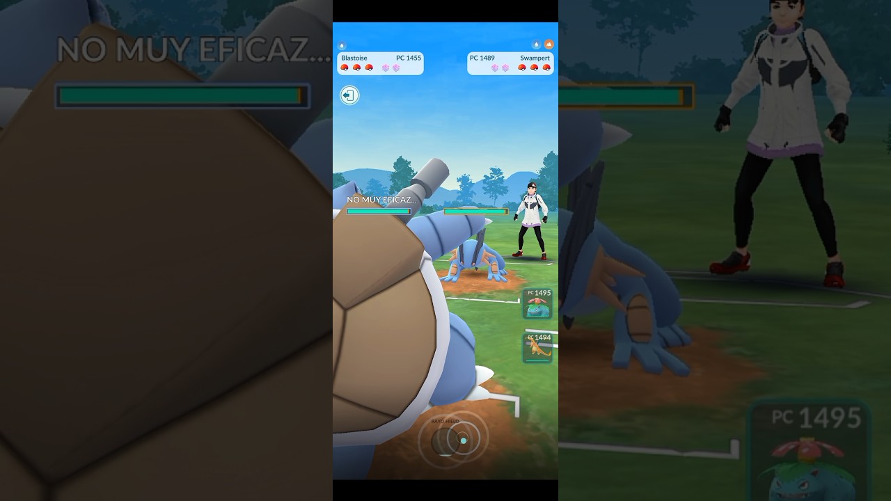 💧Blastoise Vs Swampert, PVP Batalla de Iniciales en Pok&eacute;mon Go💧 #PokemonGo #pok&eacute;mon