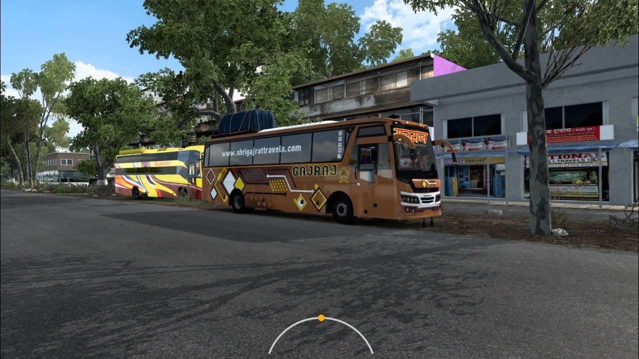JASWANT BUILT•TATA BS6 A/C SLEEPER• First Ever in ETS2•INDIA MAP •Gajraj Travels Ahemdabad to Delhi•