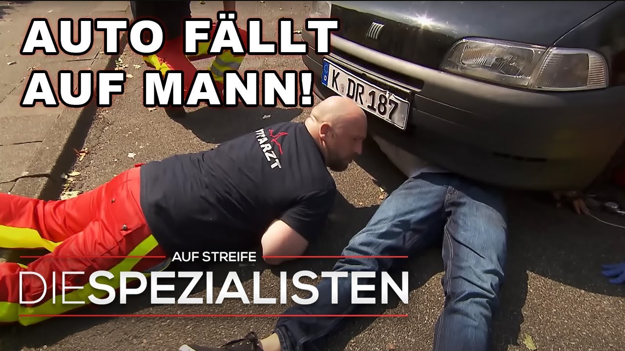 Mechaniker unter Auto eingeklemmt! Spektakuläre Rettungsaktion | Die Spezialisten | SAT.1