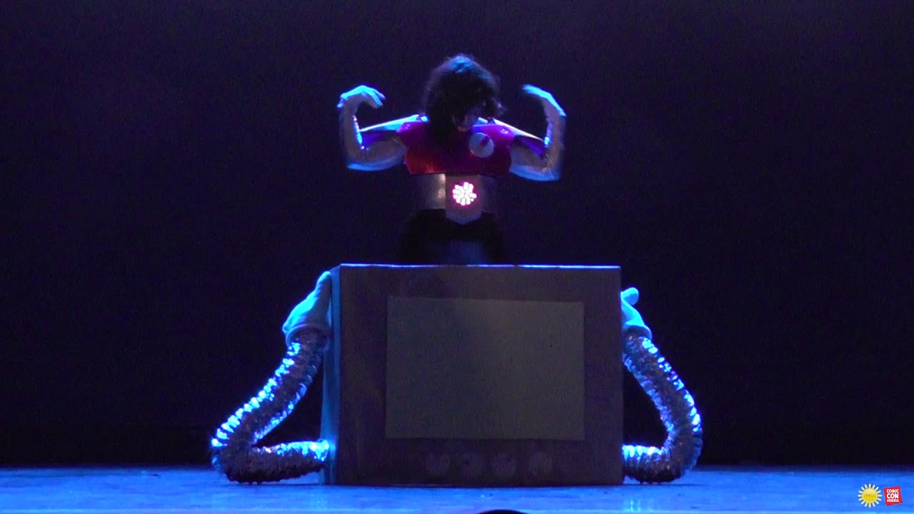 Mettaton EX (Undertale) - (Одиночное дефиле) Comic Con Siberia Halloween