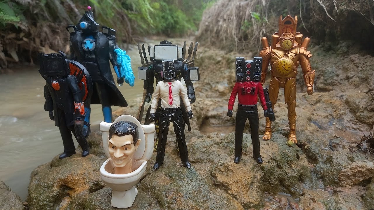 Hunting SKIBIDI TOILET ‼️Tv man,Tv woman,Speakerman,Cameraman,Clockman,Gman