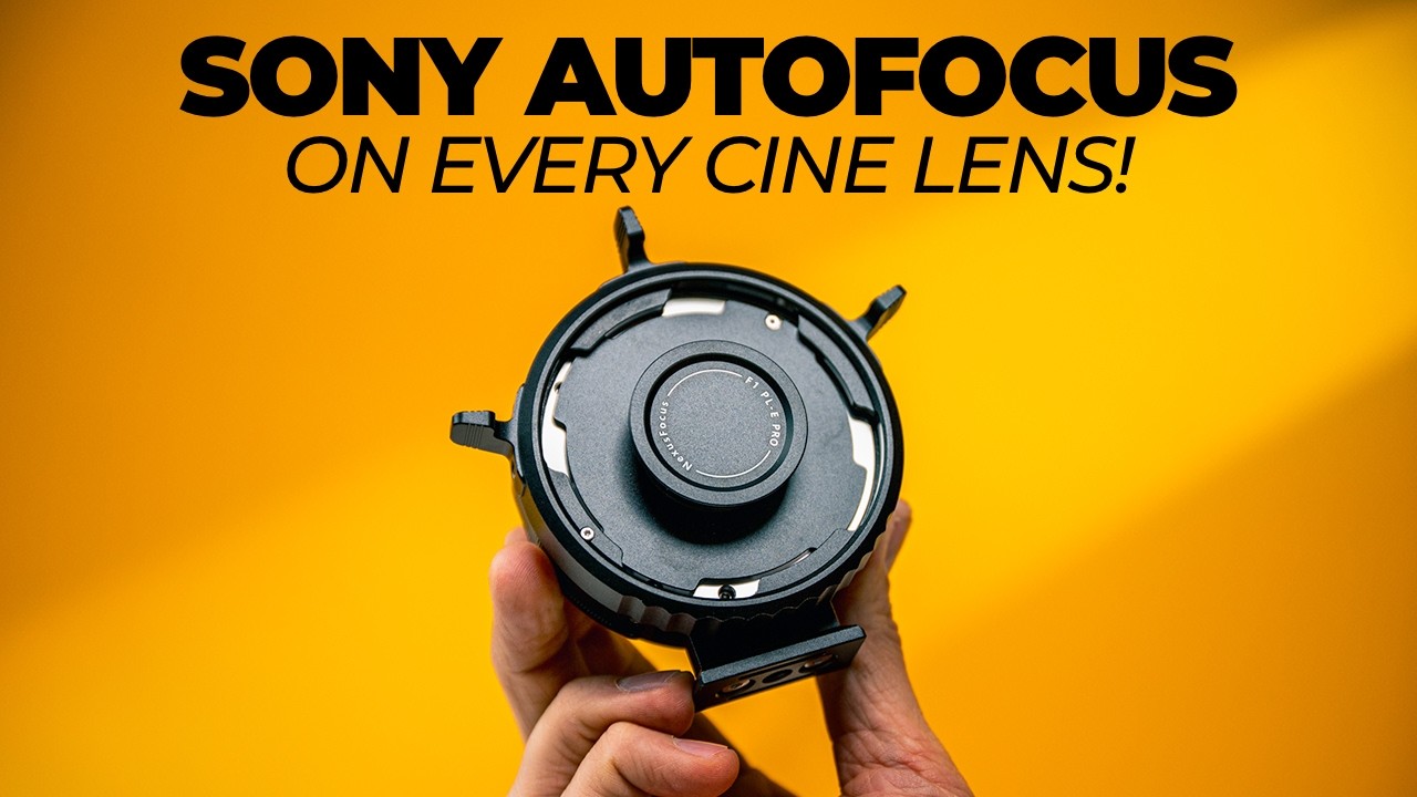 Viltrox NexusFocus F1: Native autofocus on any cinema lens!