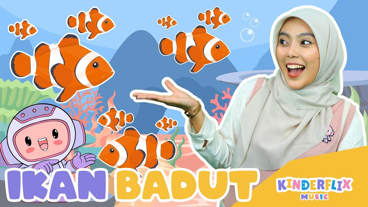 Ikan Badut - Lagu Anak dan Balita Indonesia | Original Song - Kinderflix Music