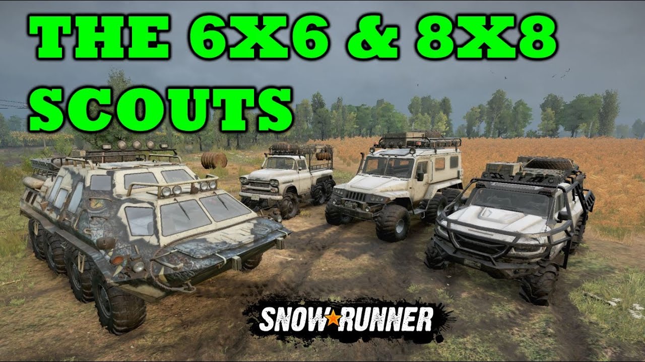 Обзор всех скаутов 6x6 и 8x8: ПОЖИРАТЕЛЬ ЗЕМЛИ и компания!