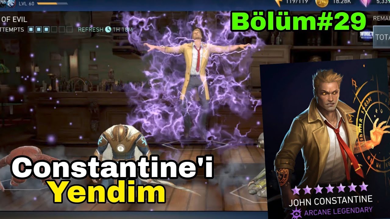 John Constantine'i Yendim | Injustice 2 Mobile Bölüm#29