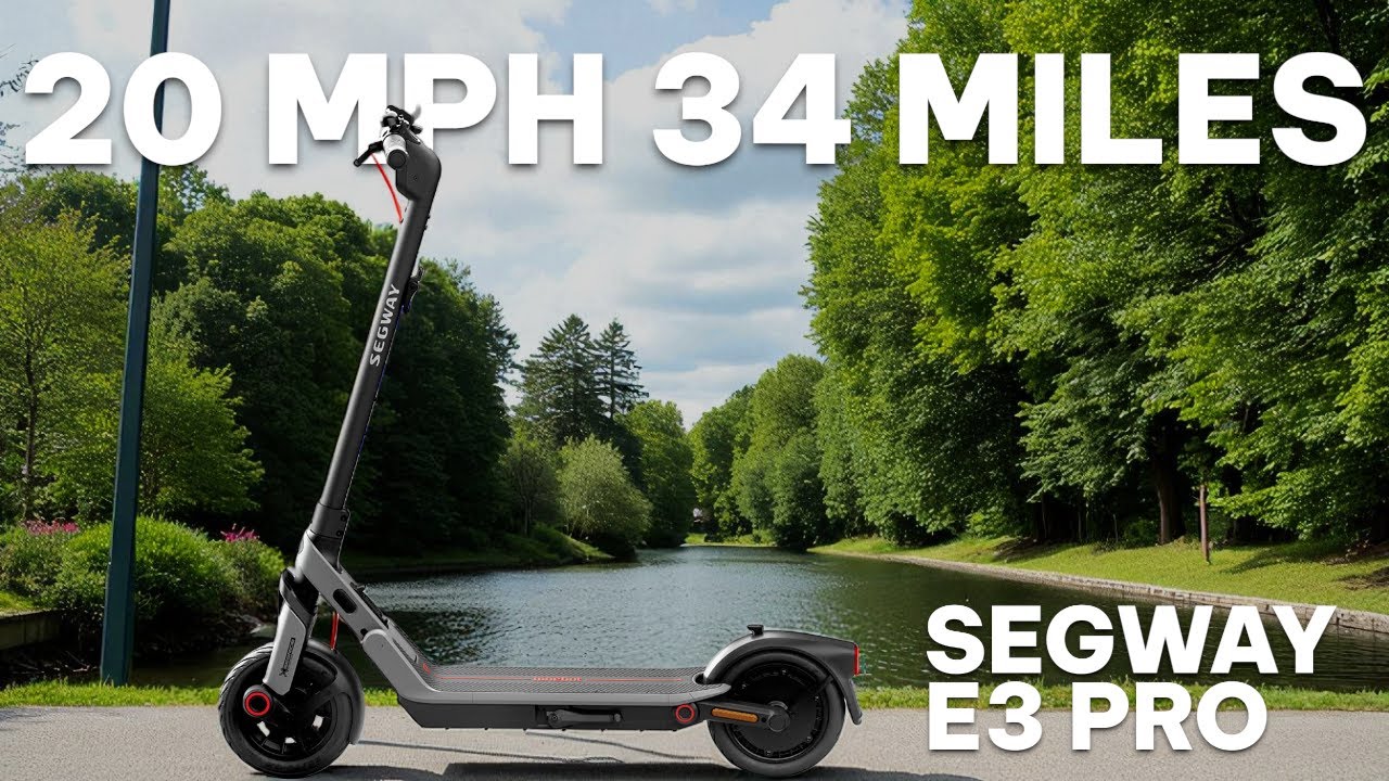 Я протестировал этот самокат, так что вам не придётся! Segway E3 Pro
