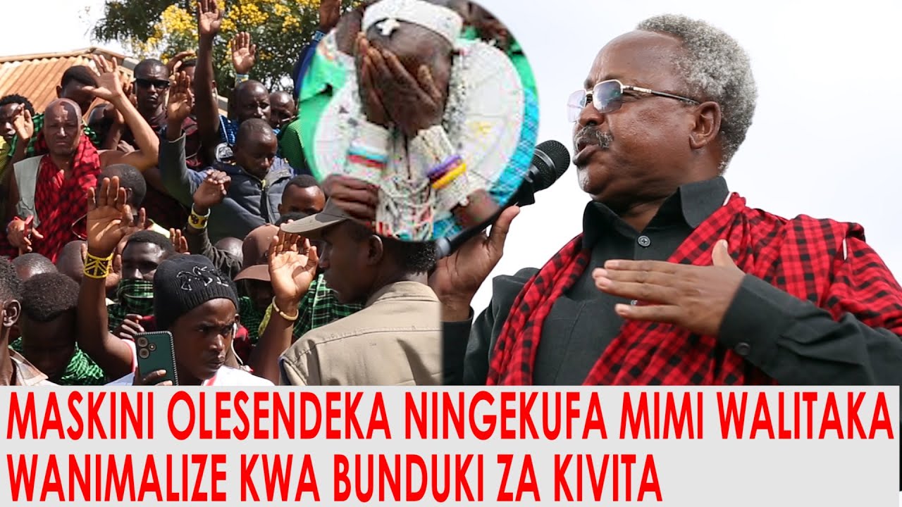 HUTAAMINI MBUNGE OLESENDEKA ASIMULIA MACHUNGU YA KIFO ALIVYOFWATULIWA RISASI 