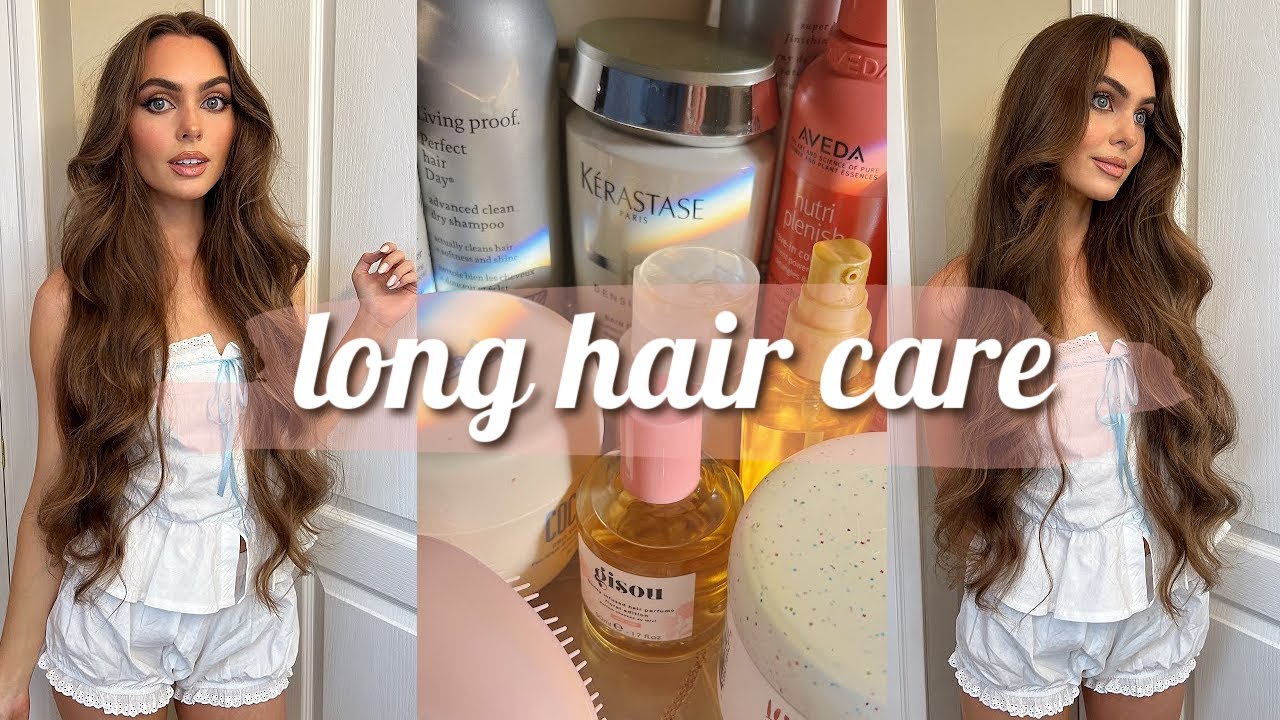 LONG & HEALTHY Haircare Routine! High-End vs. Drugstore 2024 🛁🎀🧼