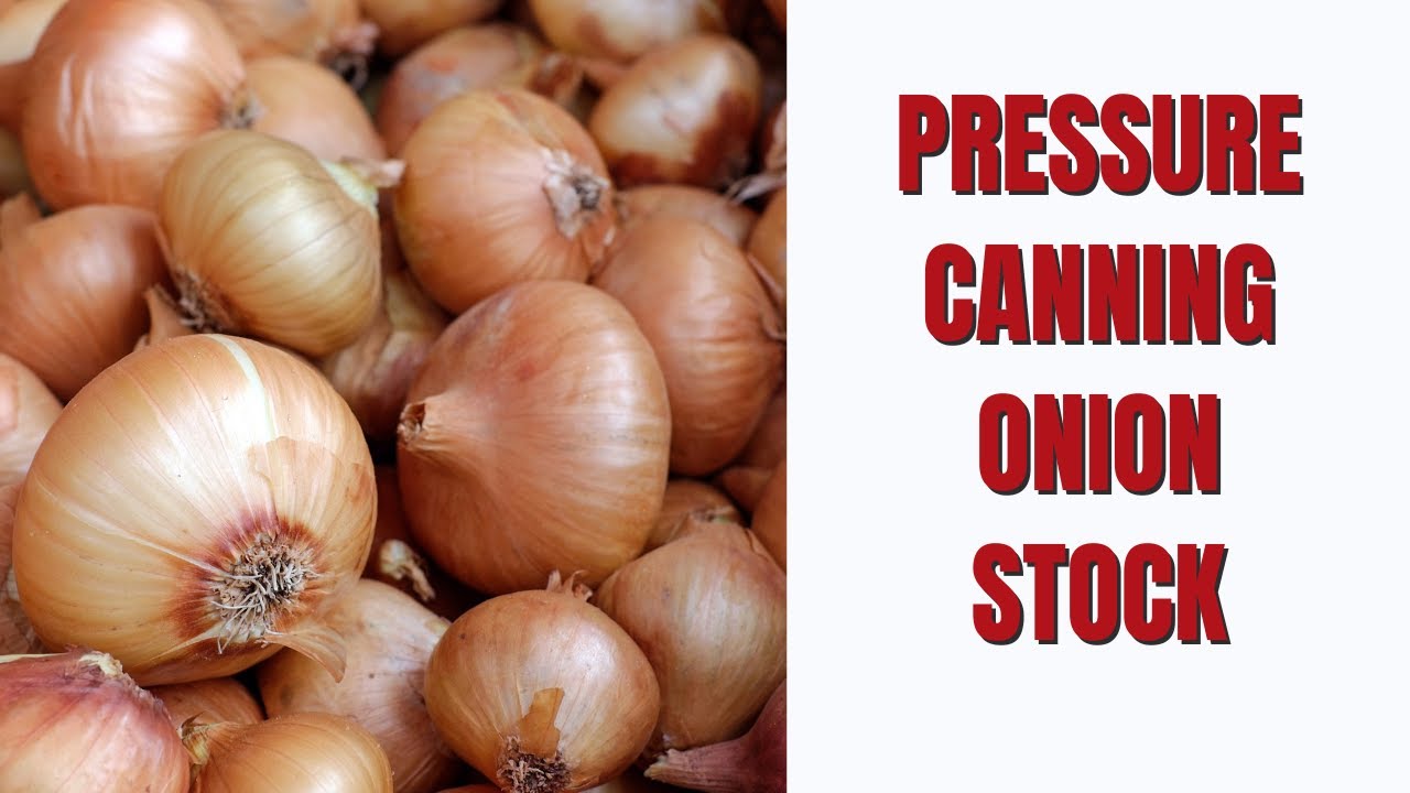 Making & Canning Onion Stock with Forjars Canning Lids