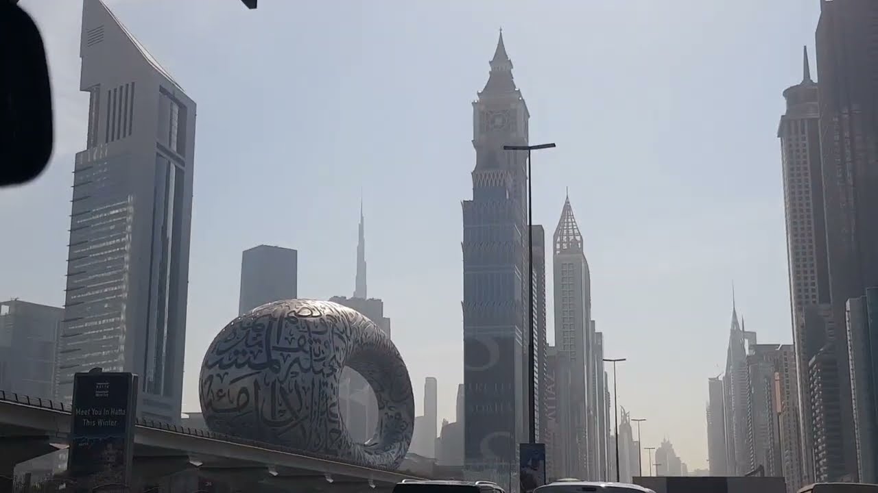 Road Trip in Sheikh Zayed Road Dubai 