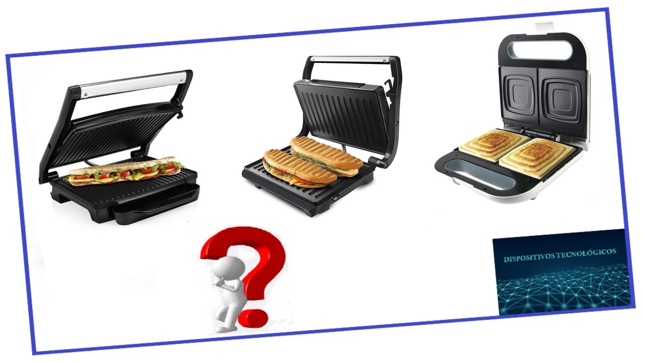🥪 Descubre 14 SANDWICHERAS y PARRILLAS en AMAZON 🍔👍